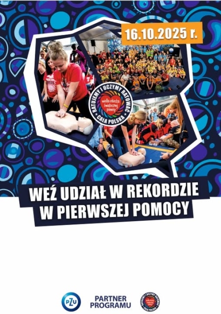 Bicie rekordu w pierwszej pomocy w jednoczesnej resuscytacji krążeniowo-oddechowe