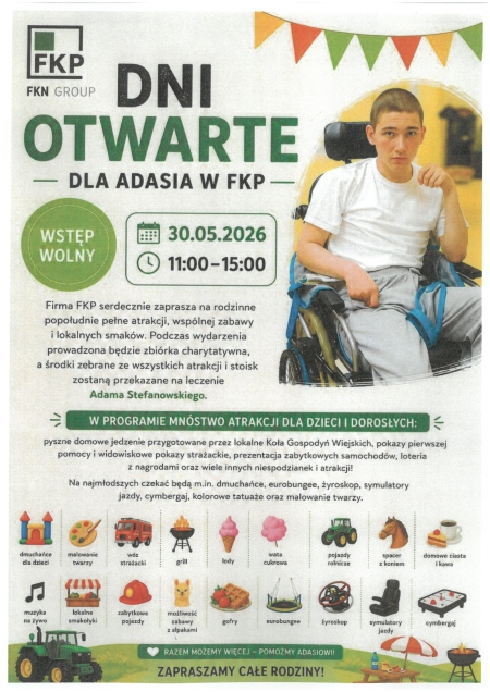 DNI OTWARTE DLA ADASIA W FKP