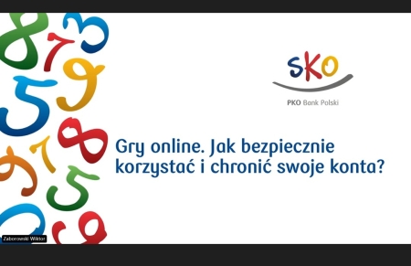 Lekcja online PKO Banku Polskiego -Bezpieczeństwo kont w grach online 