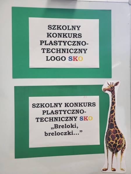 Rozstrzygnięcie Konkursów SKO '' Logo SKO'' i '' Breloki, breloczki...''