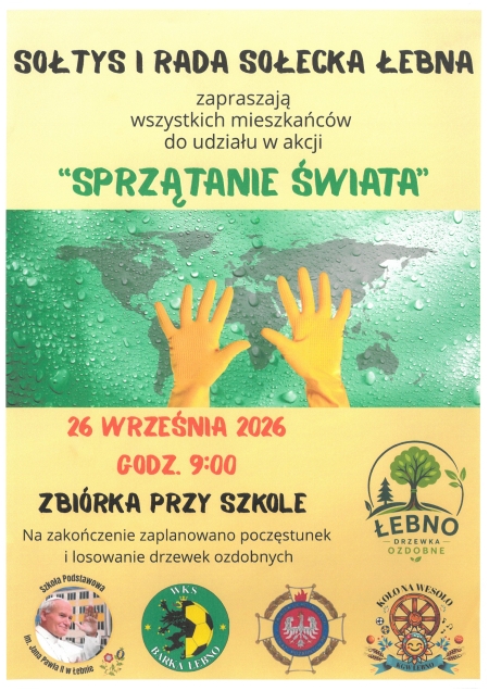 SPRZĄTANIE ŚWIATA.